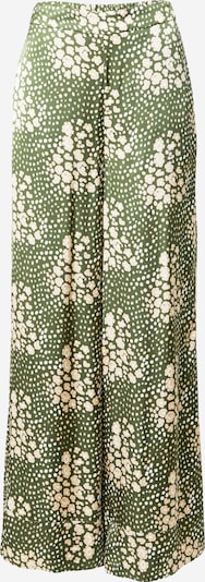 LA STRADA UNICA Kalhoty 'HALLIE' - béžová / tmavě zelená, Produkt