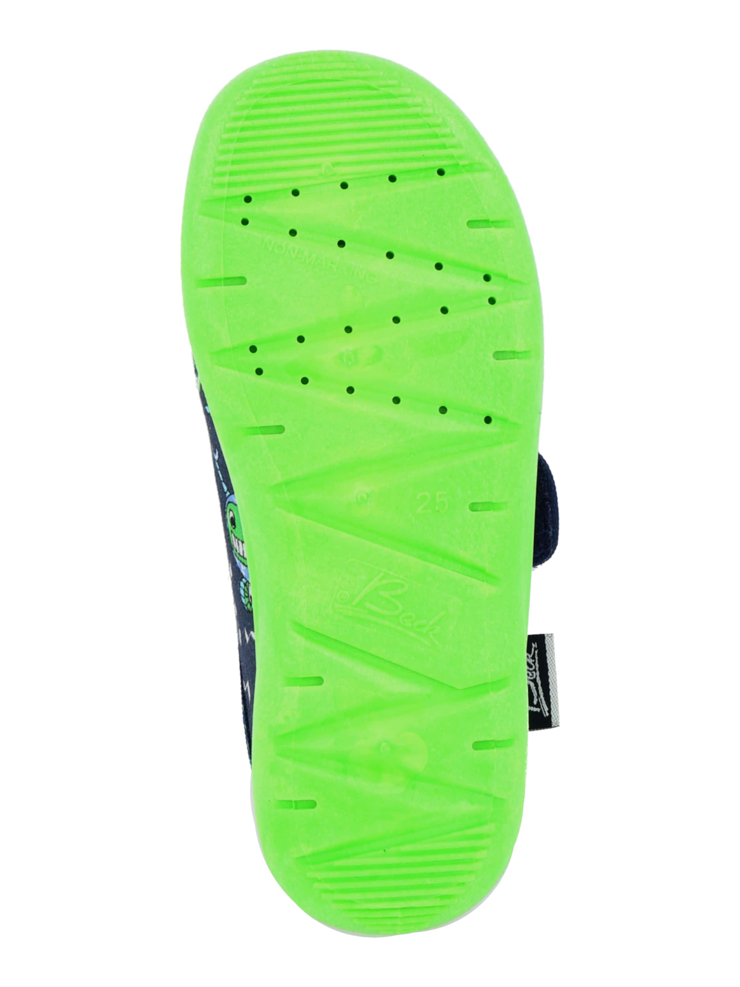 BECK Huisschoenen 'Robots' in Blauw