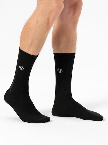 MOROTAI Athletic Socks in Black