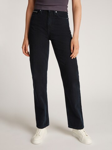 Regular Jean Calvin Klein Jeans en noir : devant