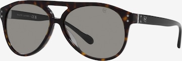 Polo Ralph Lauren Okulary przeciwsłoneczne w kolorze brązowy: przód