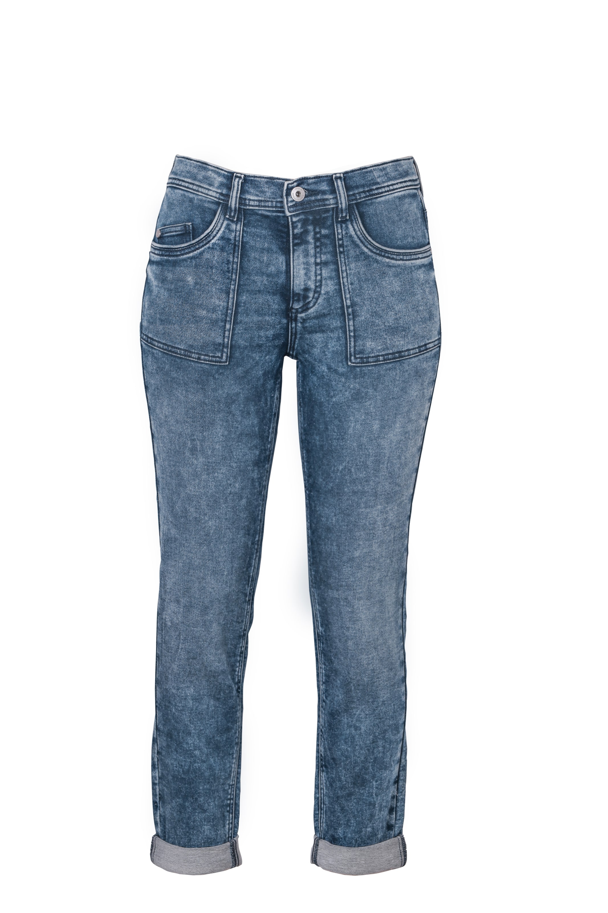 Regular Jean 'Davos' STOOKER WOMEN en bleu : devant