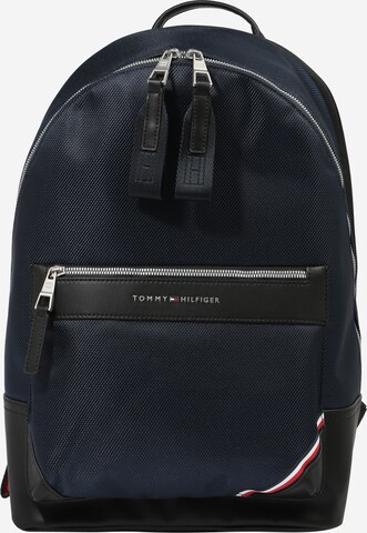 TOMMY HILFIGER Rugzak in Blauw: voorkant