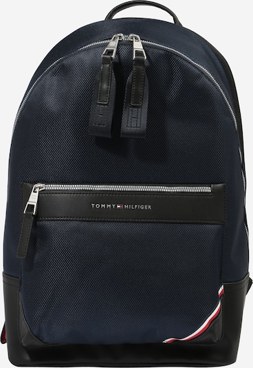 TOMMY HILFIGER Backpack in marine blue / Dark blue / Red / Black / White, Item view