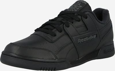 36 dydžio Sportbačiai be auliuko 'WORKOUT PLUS' iš Reebok, spalva – juoda, Prekių apžvalga