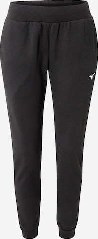 MIZUNO Sports trousers 'Athletic' in Black: front