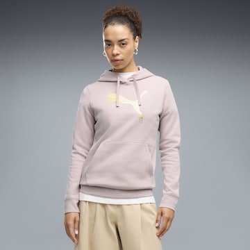 PUMA Athletic Sweatshirt 'Ess' in Pink: front