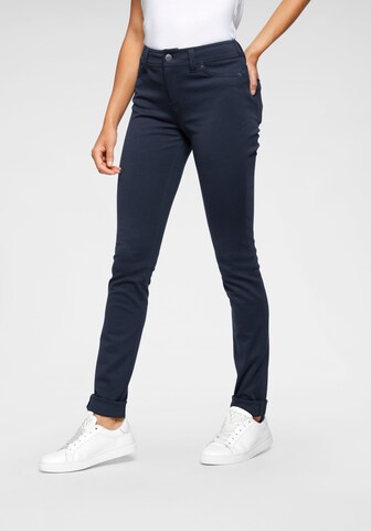 LAURA SCOTT Skinny Pants in Blue: front