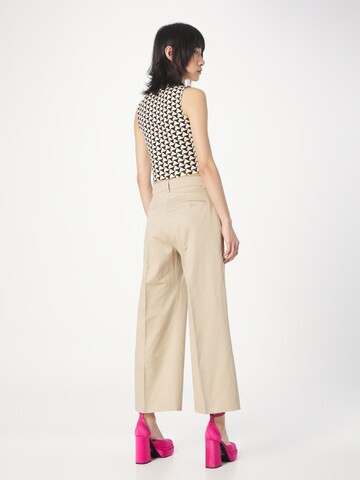 Weekend Max Mara Loose fit Pleated Pants 'ZIRCONE' in Beige