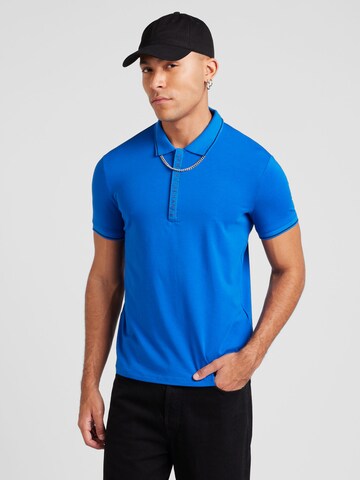 T-Shirt ARMANI EXCHANGE en bleu : devant