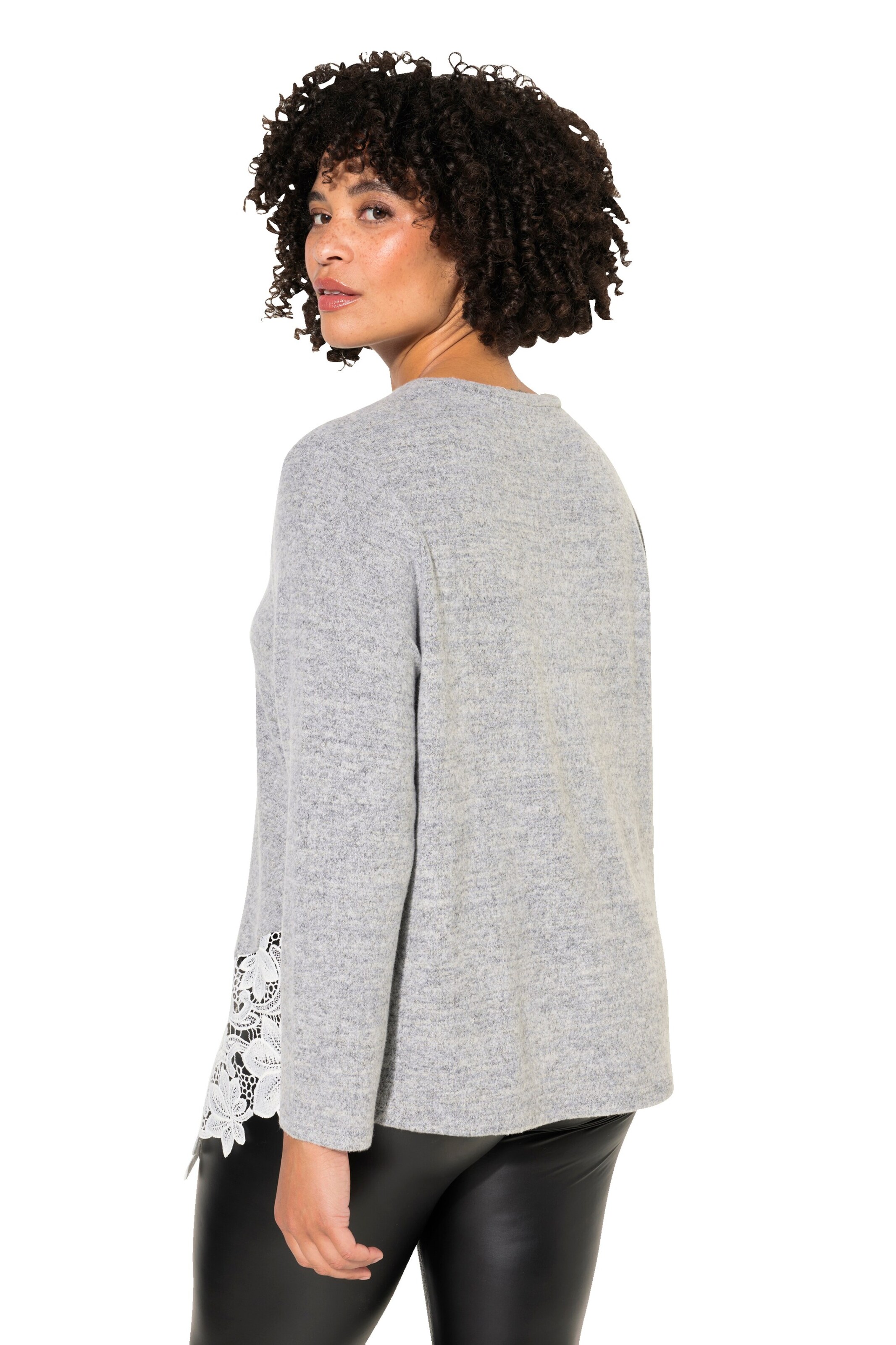 MIAMODA Sweater in Grey