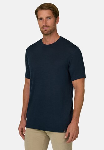 Boggi Milano Shirt in Blauw: voorkant