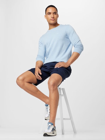 Oscar Jacobson Regular Shorts in Blau