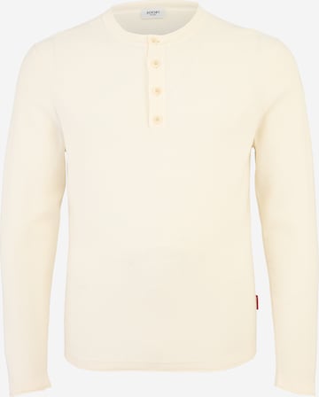 JOOP! Jeans Tröja 'Peko' i vit: framsida