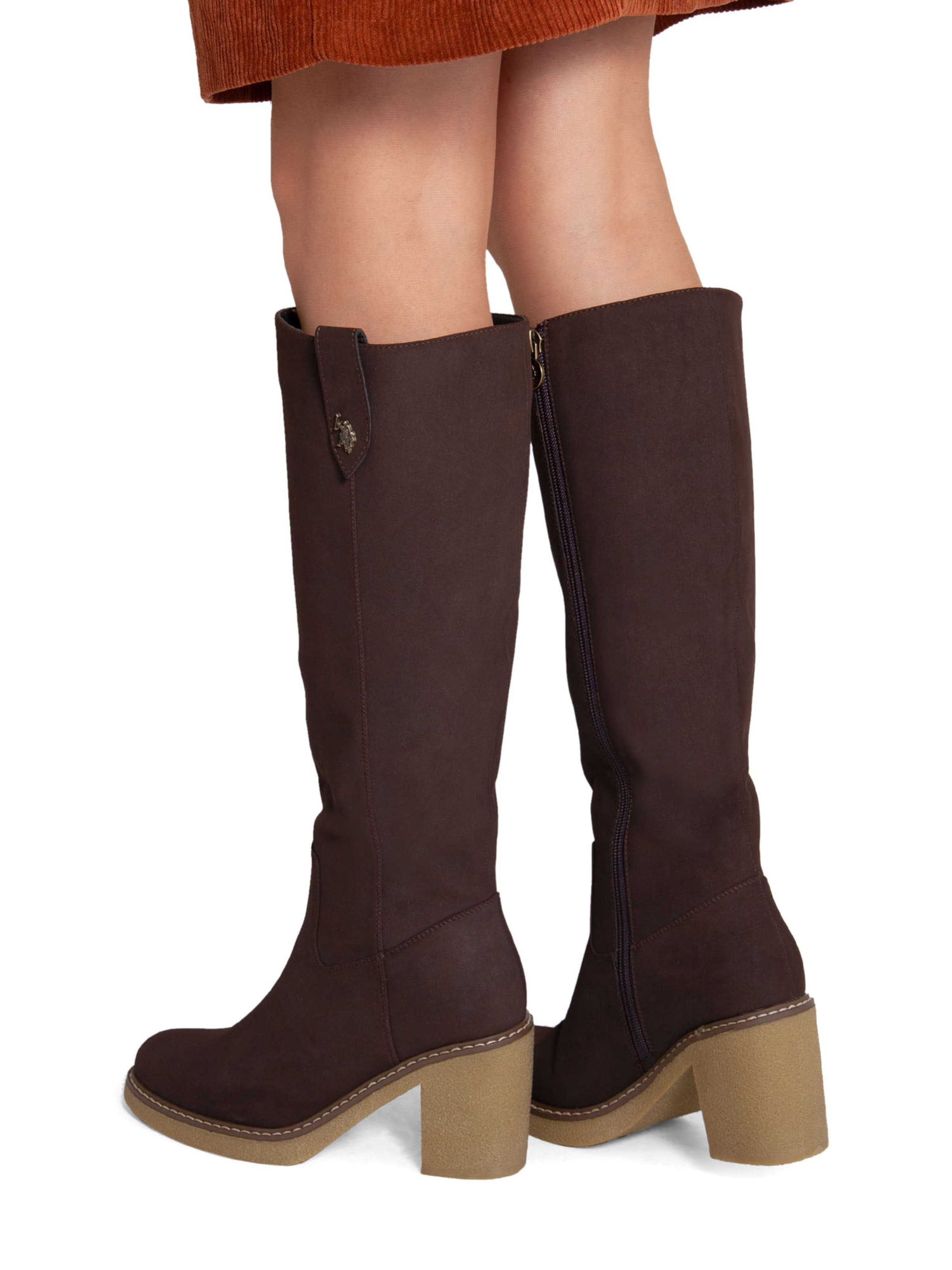 US POLO ASSN. Stiefel 'Mabel' in Braun: Seite