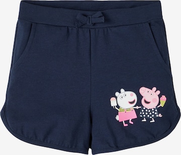 NAME IT Pants 'Peppa Pig' in Blue: front