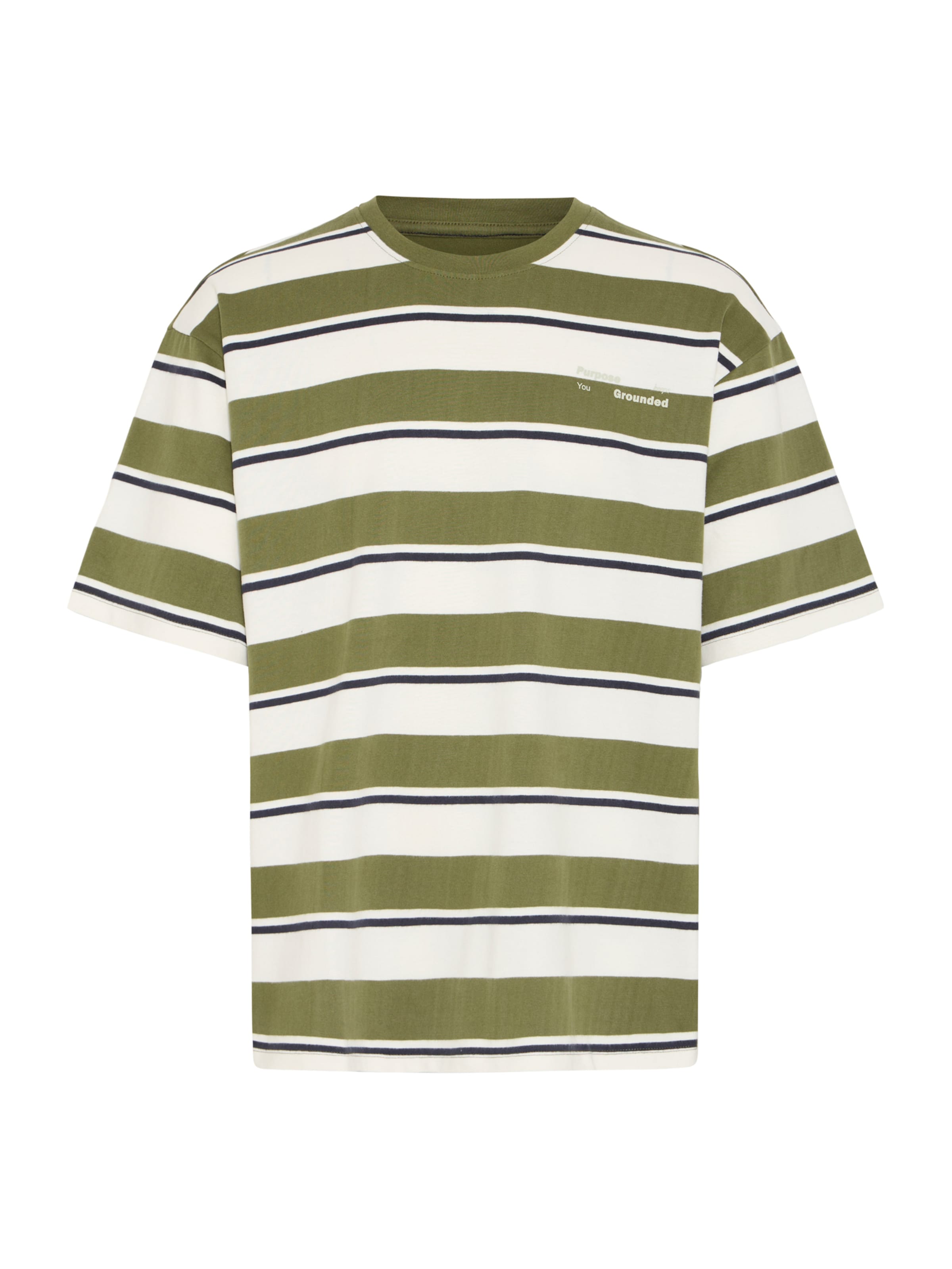 BLEND T-Shirt 'BHKYRAN' in Grün: Vorderseite