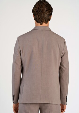 Lindbergh Regular Fit Sakko in Braun