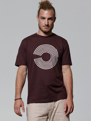 Watapparel Shirt 'Abstract 01' in Red: front