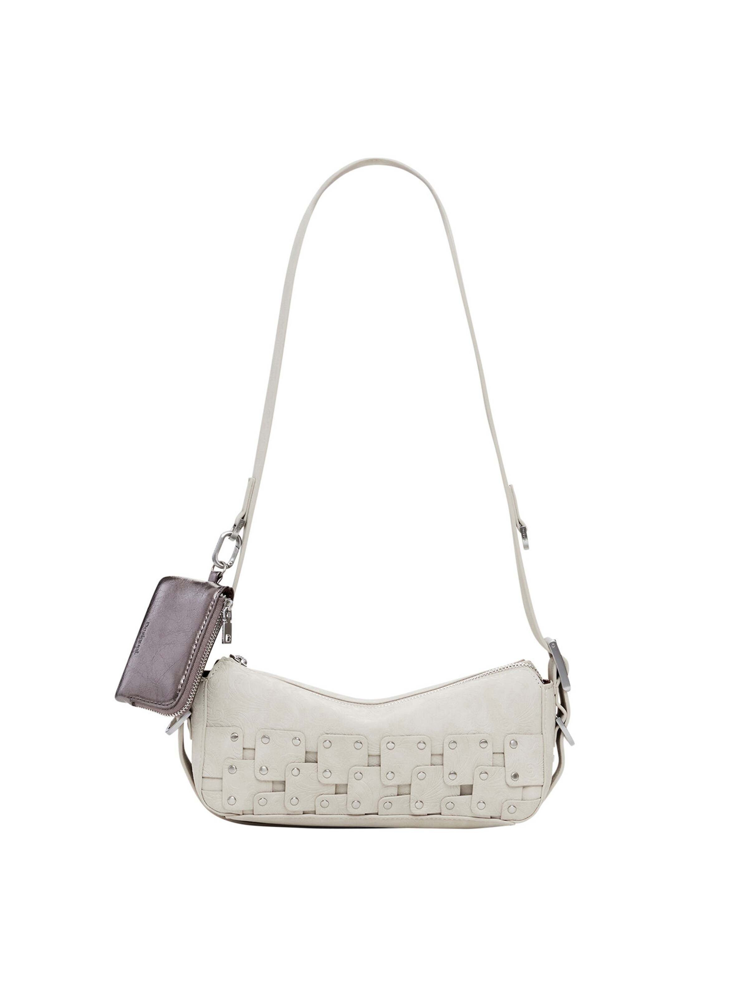 Desigual Õlakott, värv beež: eest vaates