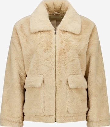 Manteau mi-saison Deeluxe en beige : devant