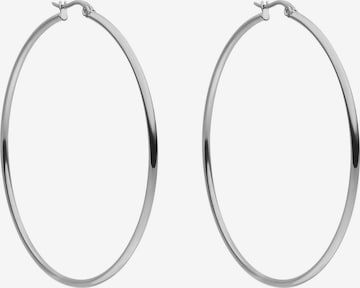 Orecchini 'Hoops' di PURELEI in argento: frontale
