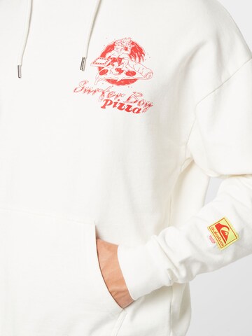 Pull-over de sport QUIKSILVER en blanc