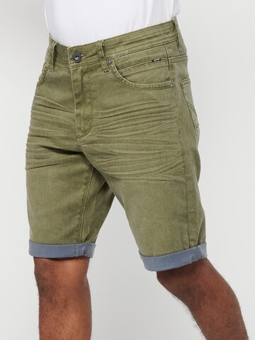 KOROSHI Regular Jeans in Green