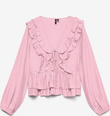 VERO MODA Bluse 'VMZoey' i pink: forside