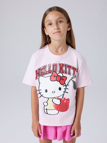 NAME IT Bluser & t-shirts 'Hello Kitty' i pink: forside