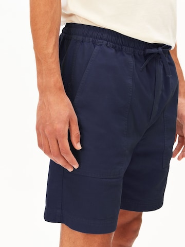 ARMEDANGELS Regular Shorts COTTON LINO in Blau