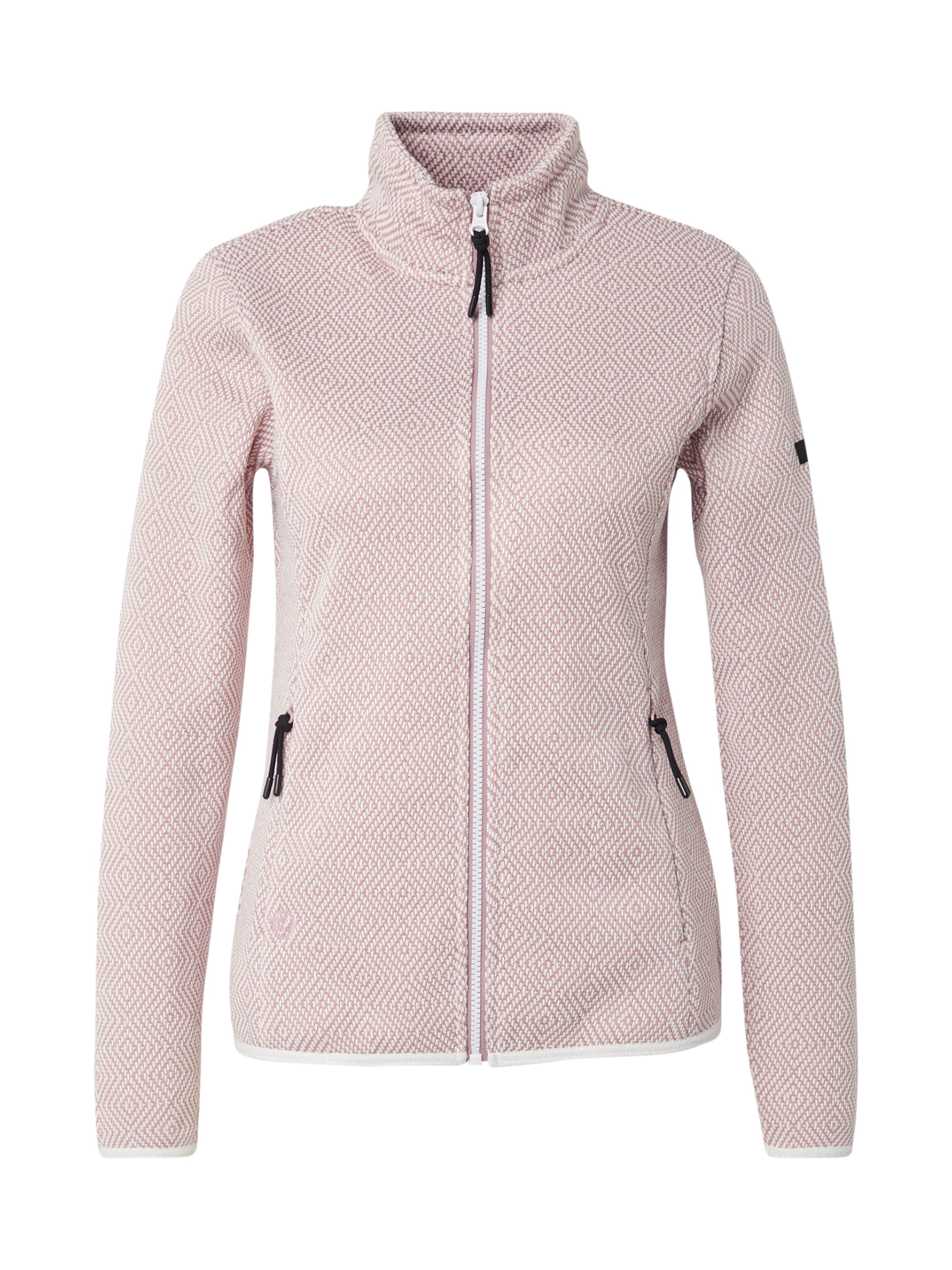 ICEPEAK Λειτουργική ζακέτα φλις 'AULTI' σε λιλά: μπροστά