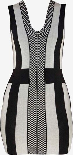 TOOche Kurzes Strickkleid 'Monaco' in schwarz / weiß, Produktansicht
