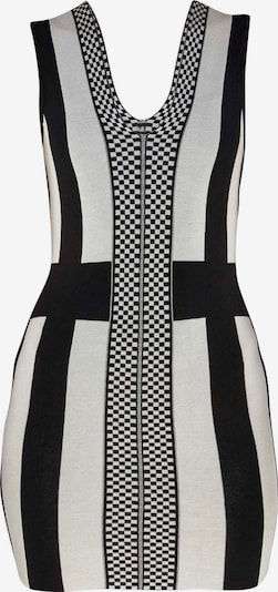 TOOche Kurzes Strickkleid 'Monaco' in schwarz / weiß, Produktansicht