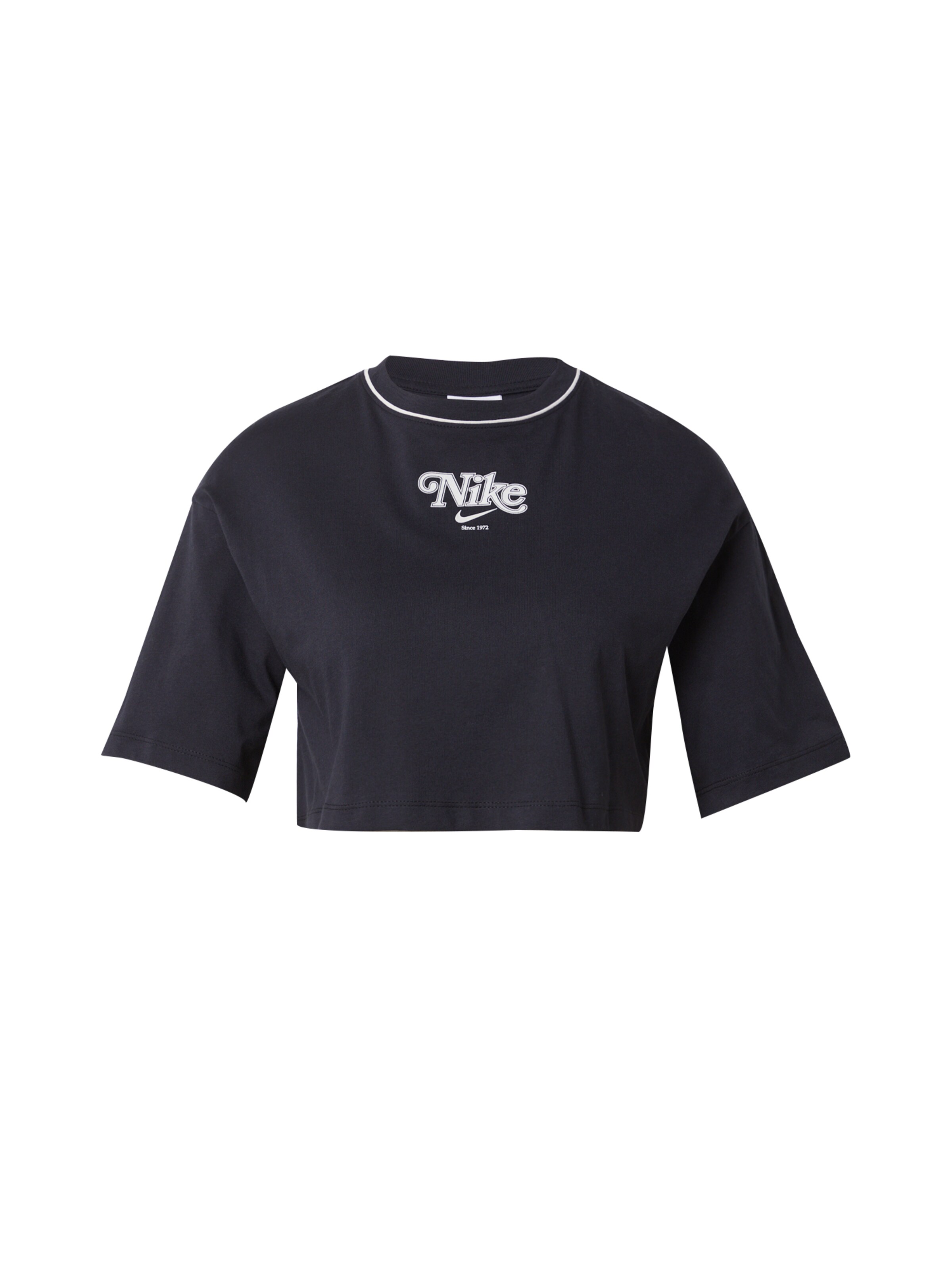 Nike Sportswear T-shirt en noir / blanc, Vue avec produit