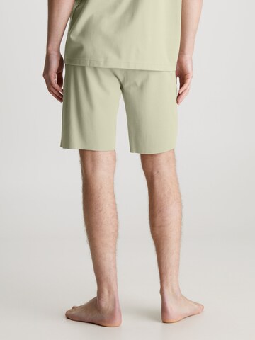 Calvin Klein Underwear Pajama Pants 'CK BLACK' in Green