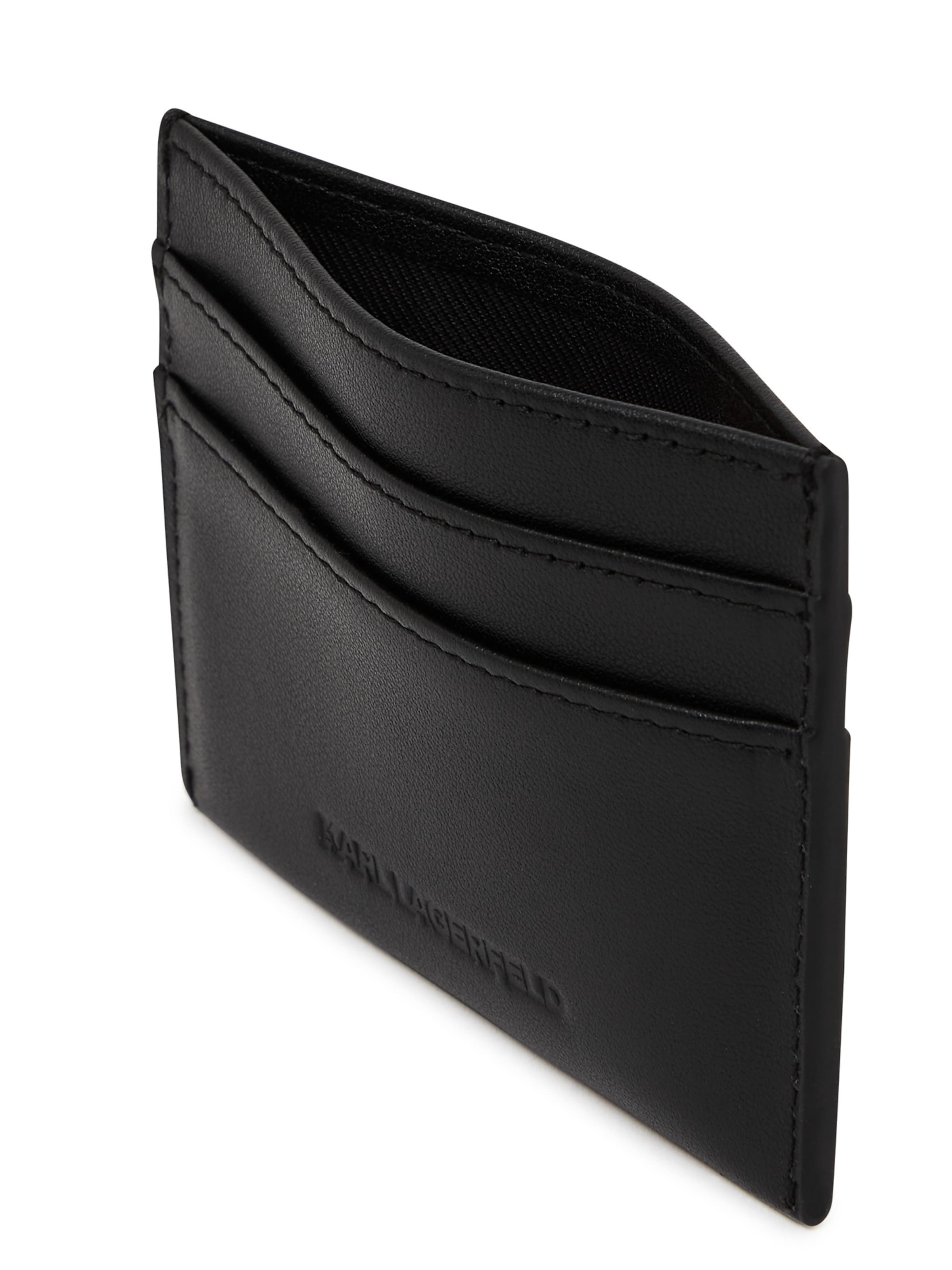 Karl Lagerfeld Kartenetui in Schwarz