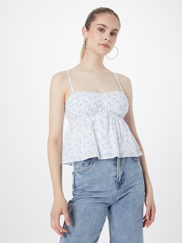 HOLLISTER Top in Blauw: voorkant