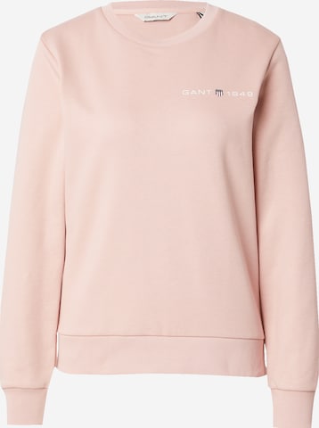 GANT - Sweatshirt em rosa: frente