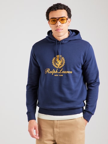 Polo Ralph Lauren Sweatshirt in Blauw: voorkant