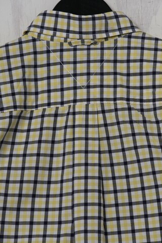 TOMMY HILFIGER Button Up Shirt in L in Yellow