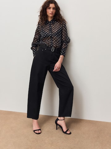 Next Zúžený strih Džínsy - Čierna