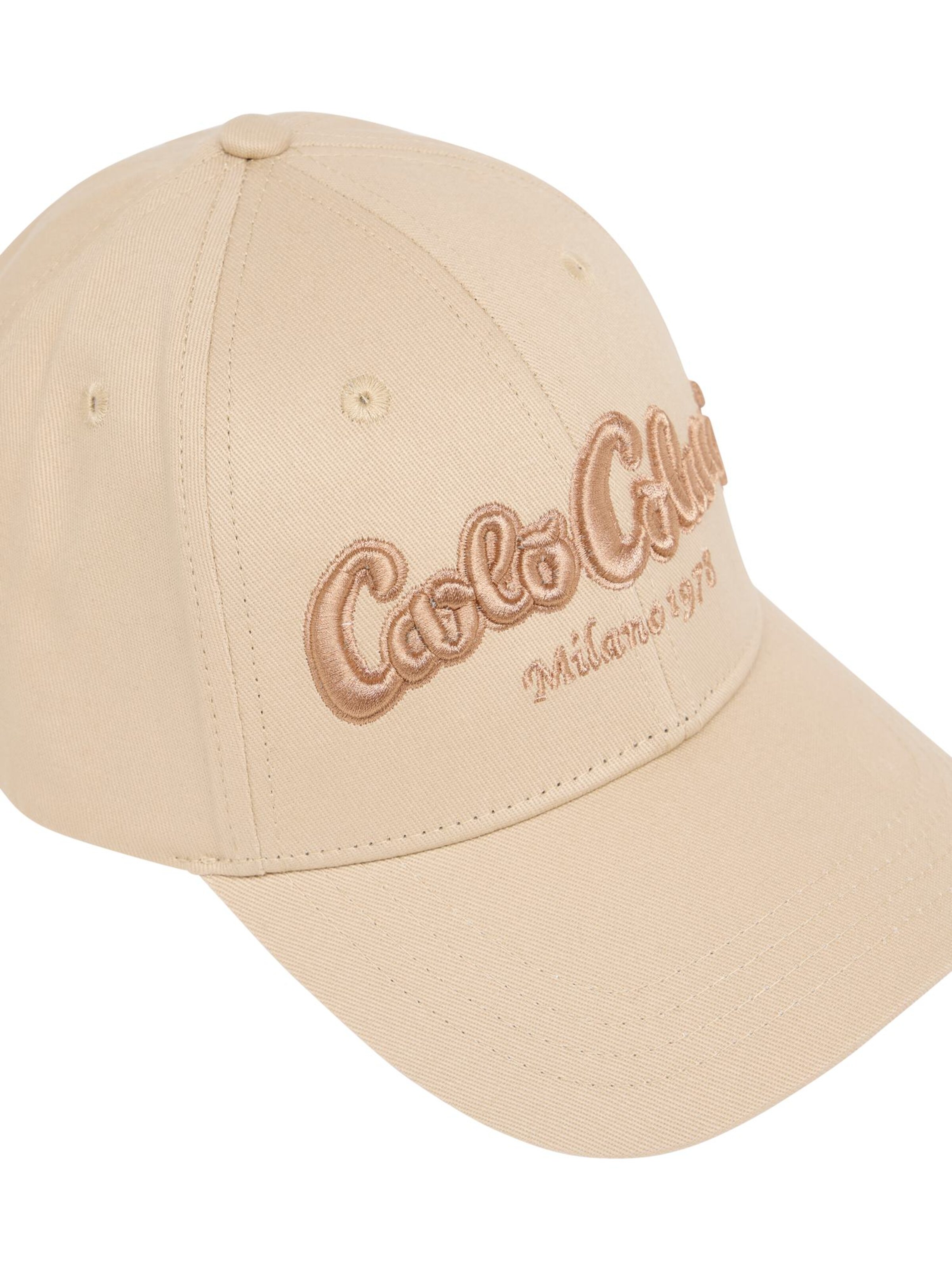 Carlo Colucci Cap 'Elezi' in Beige