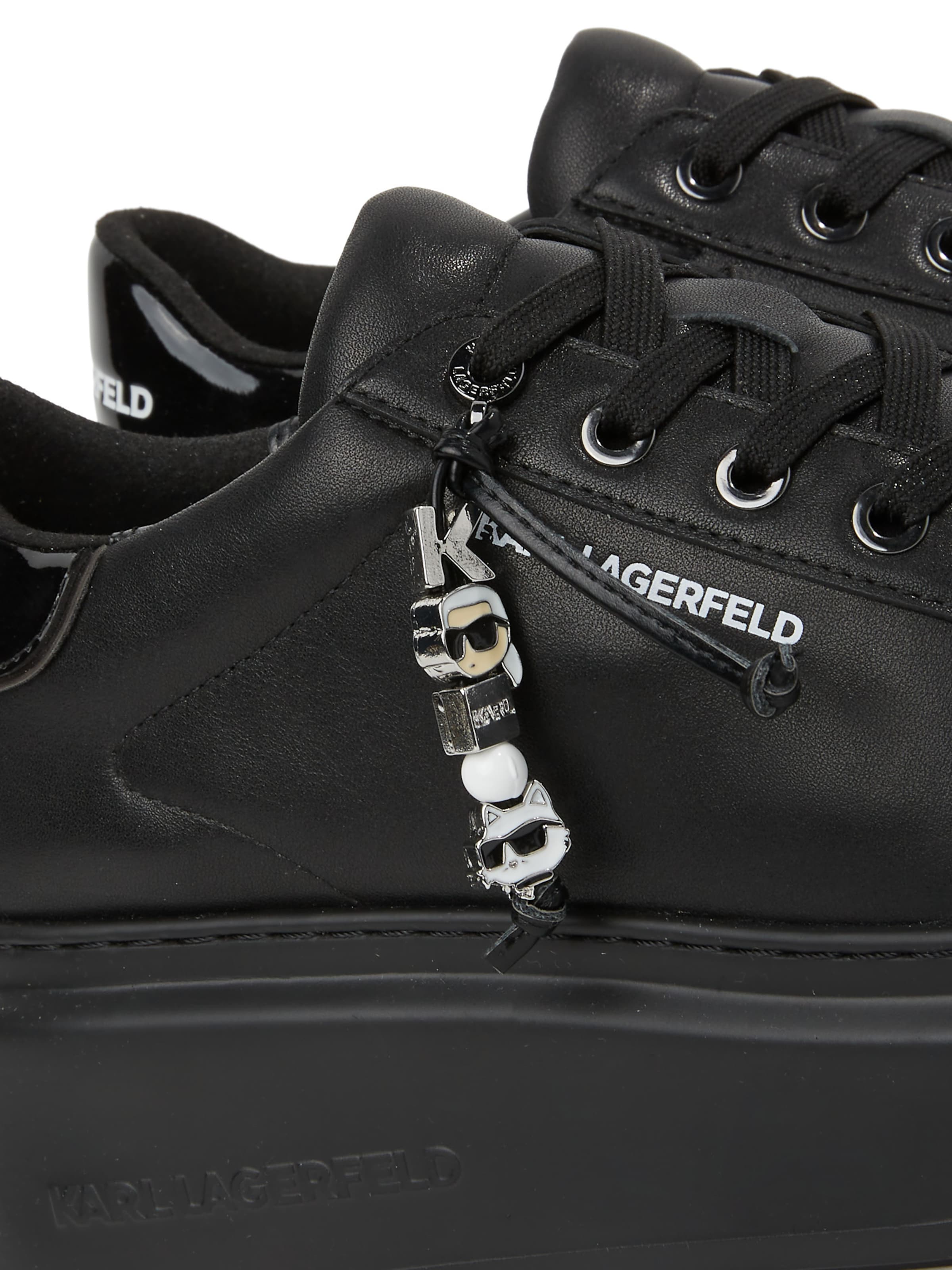 Karl Lagerfeld Platform trainers in Black