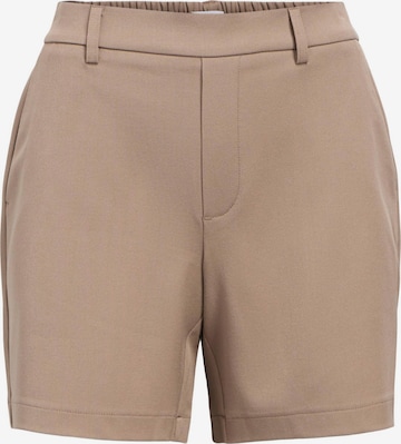 Pantalon 'OBJLisa' OBJECT en beige : devant