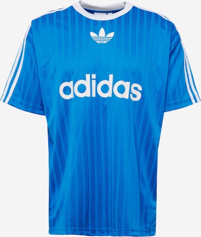 ADIDAS ORIGINALS Shirt 'Adicolor' in de kleur Hemelsblauw / Wit, Productweergave