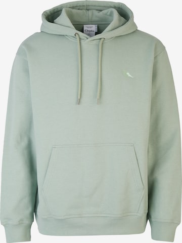 Pull-over 'Embro Gull Mono' Cleptomanicx en vert : devant