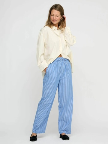 moshi moshi mind Loosefit Kalhoty 'Moon' – modrá