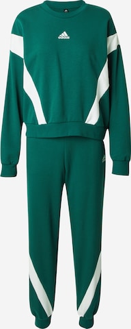 ADIDAS SPORTSWEAR Trainingspak 'Laziday' in Groen: voorkant