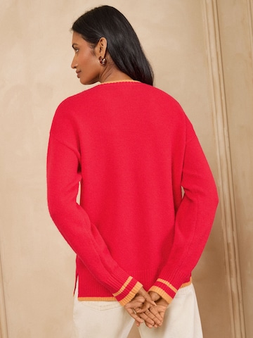 Pullover di love & roses in rosso